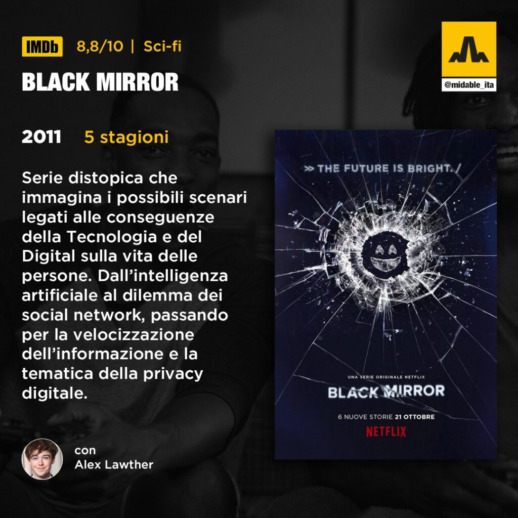 Black Mirror (2011) - Le Migliori Serie TV sul Marketing, il Digital e la Comunicazione