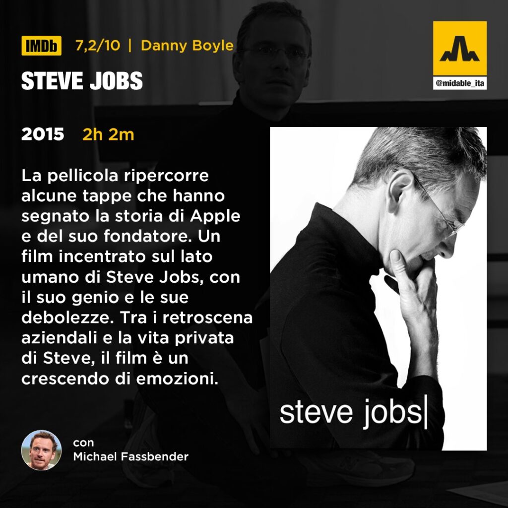 Steve Jobs Film Marketing Comunicazione
