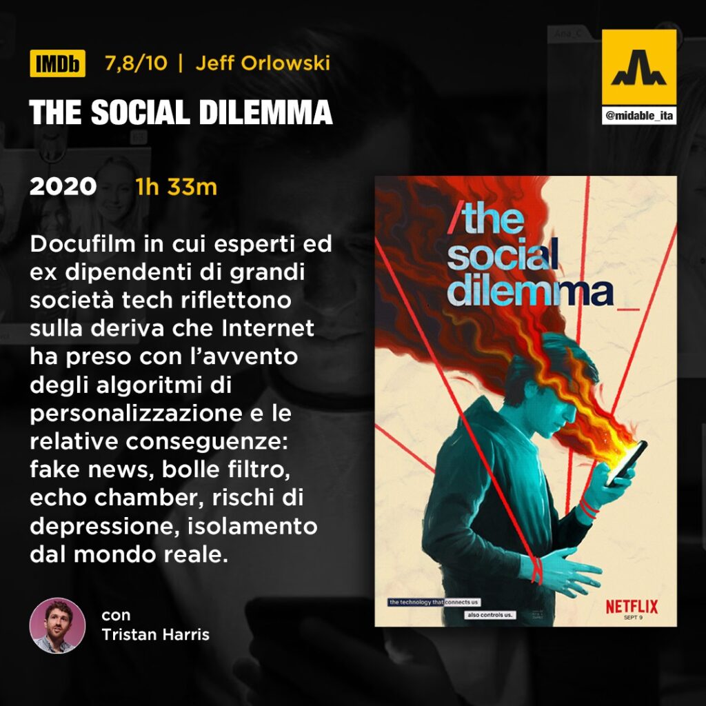 The Social Dilemma Film Marketing Comunicazione