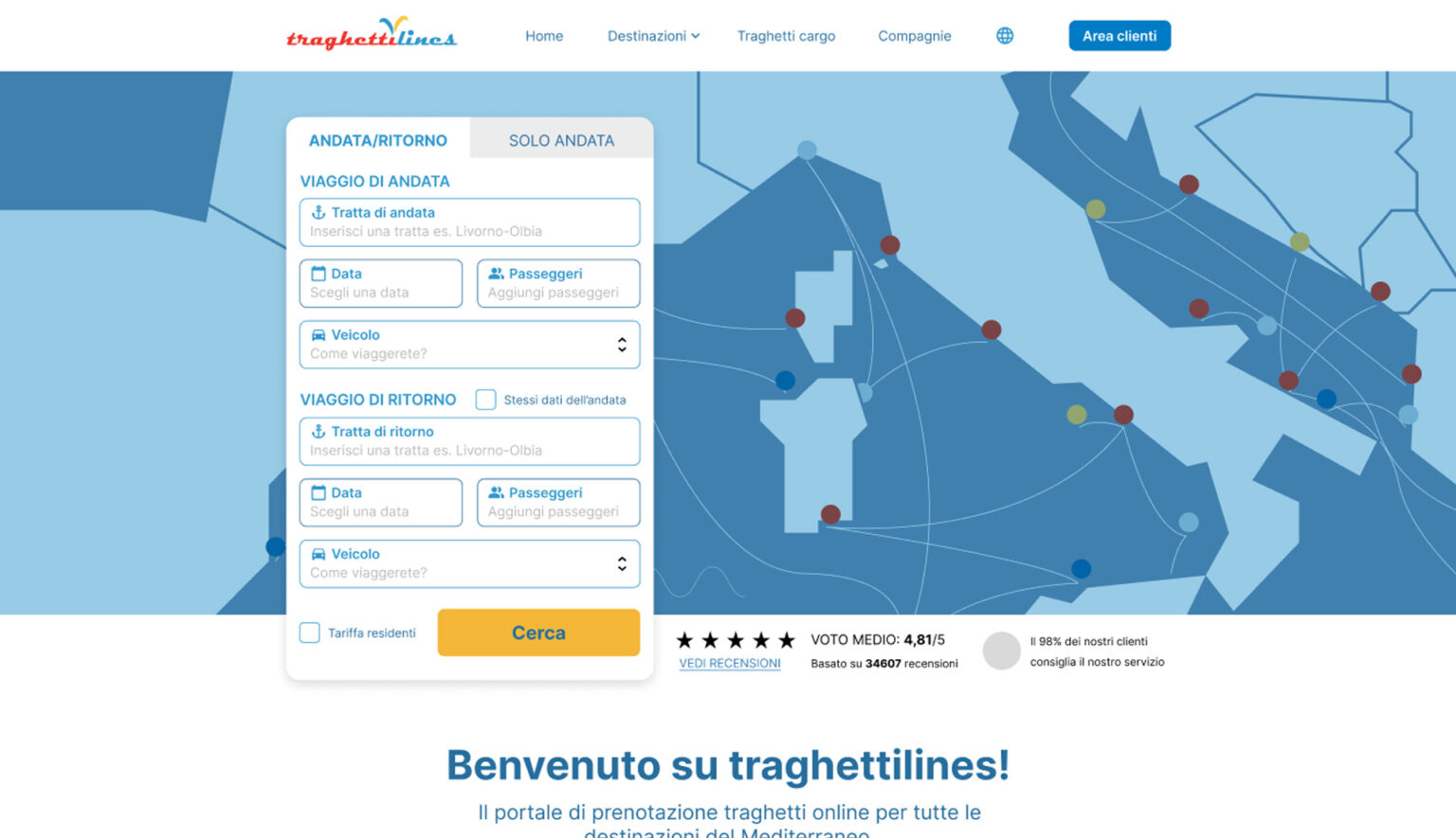 Traghettilines Case Study Midable Digital Agency Copertina Cover