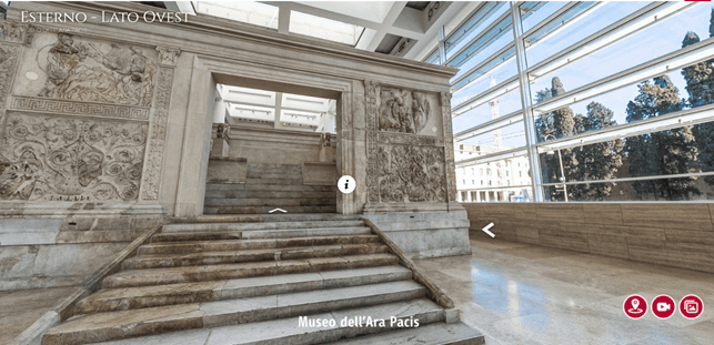 Virtual Tour del Museo dell’Ara Pacis di Roma