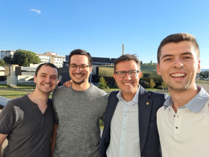 Sul terrazzo con il sindaco di Firenze Dario Nardella team building Midable Digital Agency