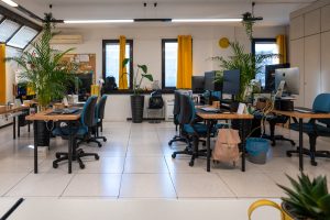 Area Coworking dello Studio Midable Digital Agency