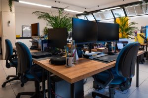 Area Coworking dello Studio Midable Digital Agency