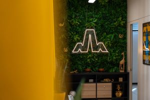 Corridoio dello Studio Midable Digital Agency