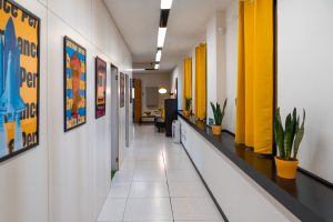Corridoio dello Studio Midable Digital Agency