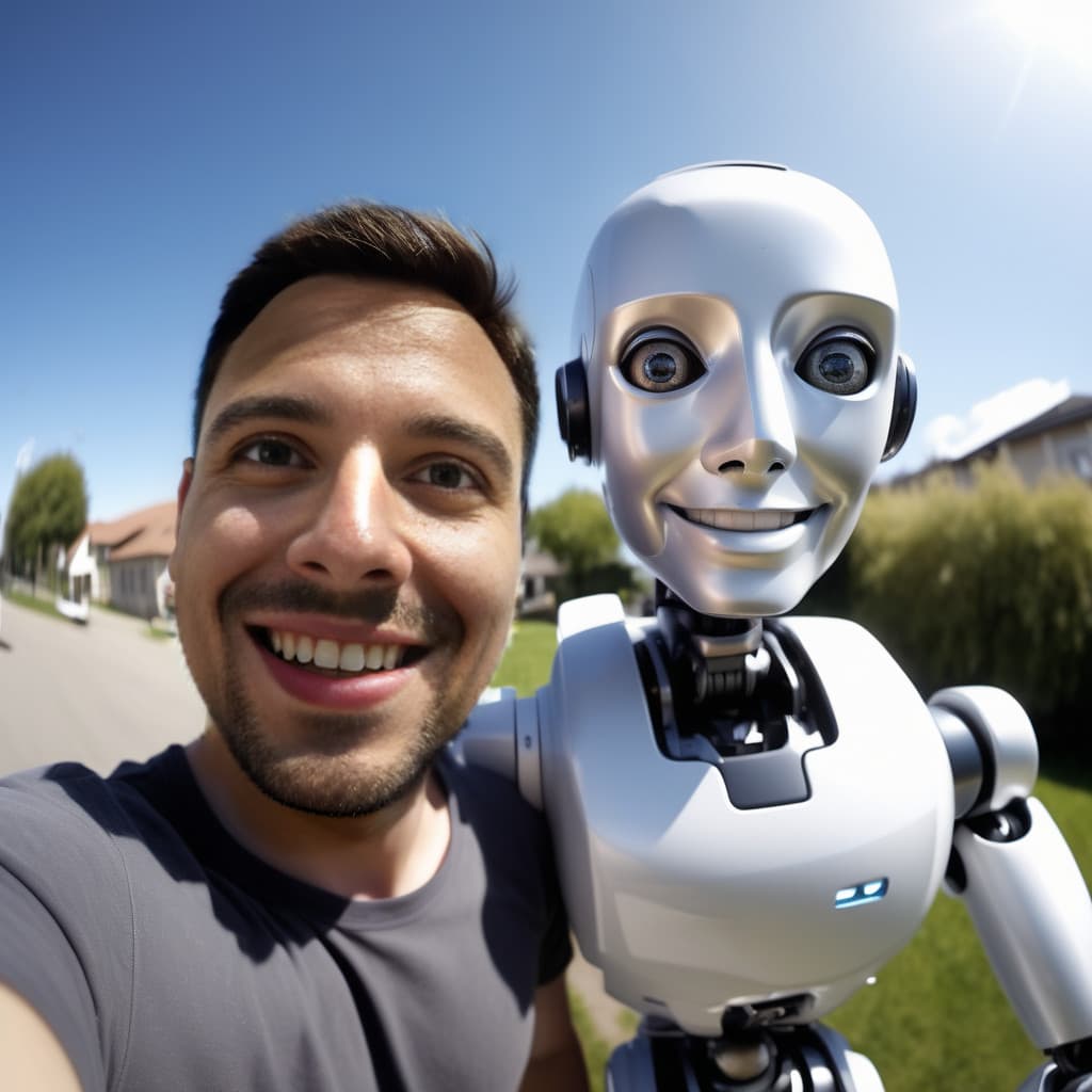 Lorenzo Si Fa Un Selfie Con Lintelligenza Artificiale Generato Con Intelligenza Artificiale Midable Magazine