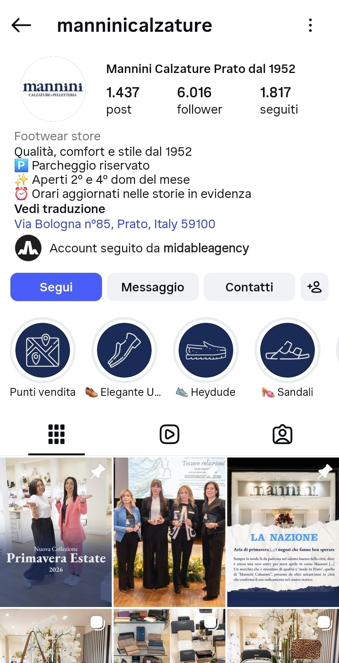 Dopo 2026 Mannini Calzature