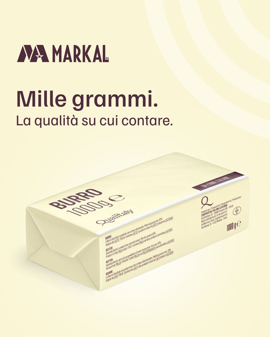 Markal post grafico social